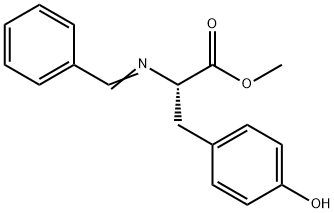 L-Tyrosine, N-(phenylmethylene)-, methyl ester