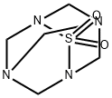 2-チア-1,3,5,7-テトラアザトリシクロ[3.3.1.13,7]デカン2,2-ジオキシド 化学構造式