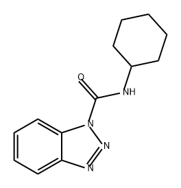 1H-Benzotriazole-1-carboxamide, N-cyclohexyl-