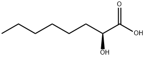 Octanoic acid, 2-hydroxy-, (2S)- Structure