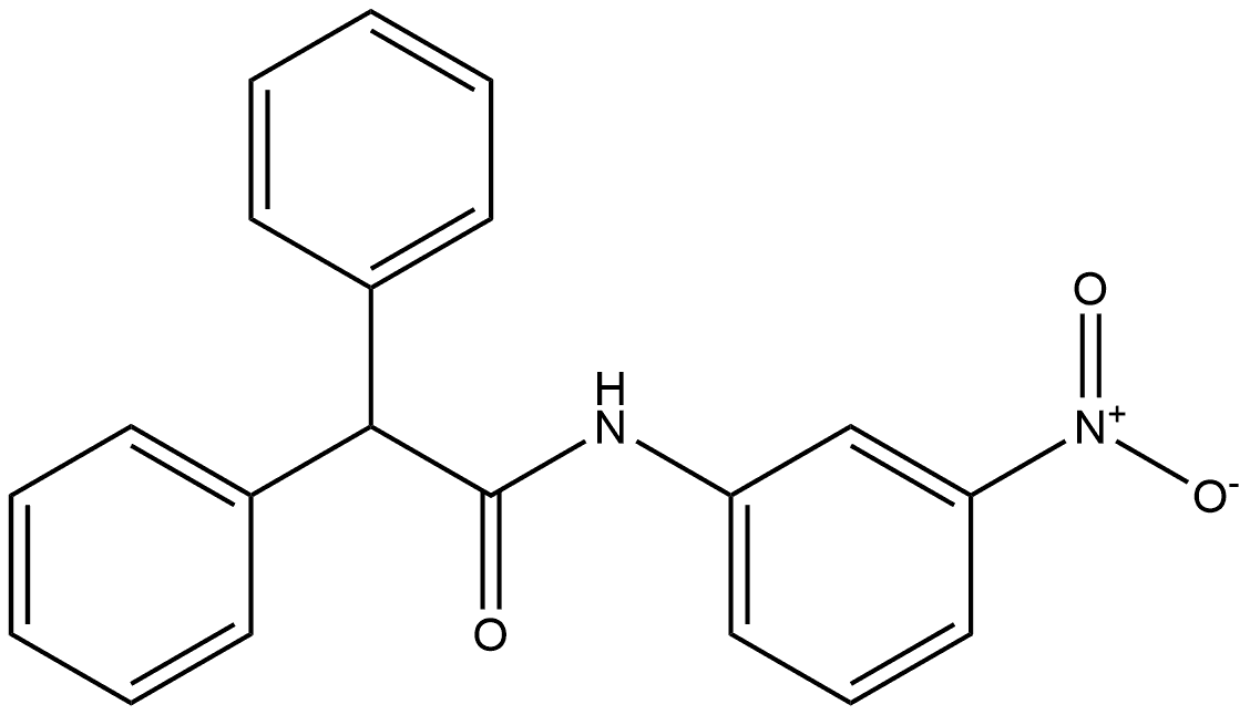 Benzeneacetamide, N-(3-nitrophenyl)-α-phenyl-