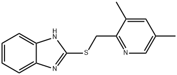 Bis-Desmethoxy Omeprazole Sulfide,704910-94-1,结构式
