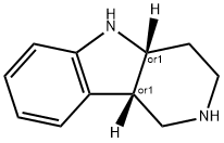 1H-Pyrido[4,3-b]indole, 2,3,4,4a,5,9b-hexahydro-, (4aR,9bS)-rel-|鲁马特哌隆杂质25