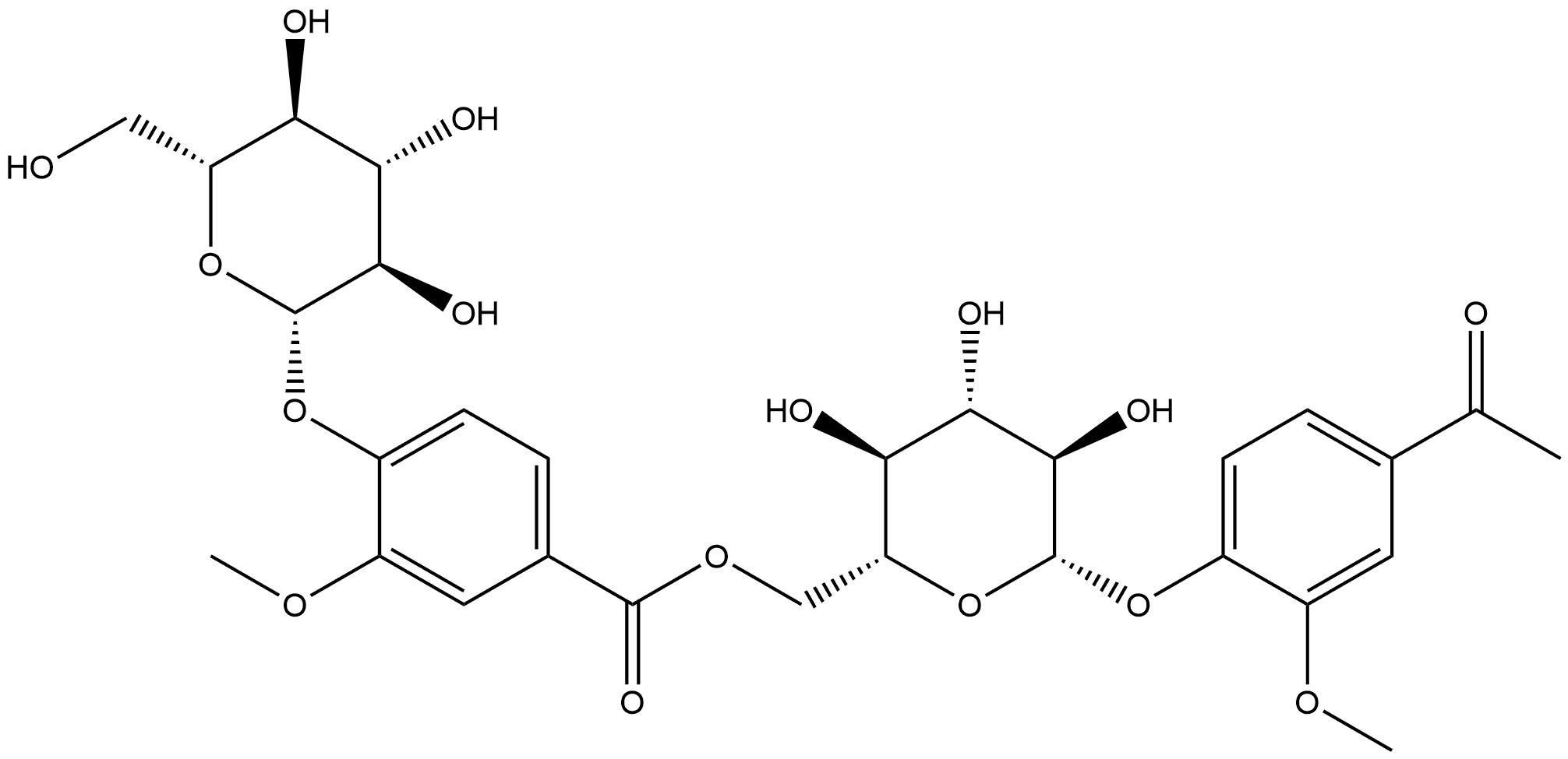 スクロフェノシドA 化学構造式