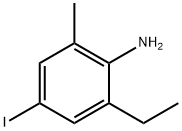 2-ethyl-4-iodo-6-methylaniline Structure