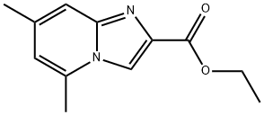 Imidazo[1,2-a]pyridine-2-carboxylic acid, 5,7-dimethyl-, ethyl ester,70705-36-1,结构式