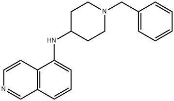 N-(1-Benzylpiperidin-4-yl)isoquinolin-5-amine Struktur