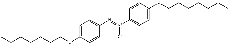Diazene, 1,2-bis[4-(heptyloxy)phenyl]-, 1-oxide, (1Z)-,70906-50-2,结构式