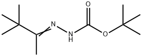 Hydrazinecarboxylic acid, 2-?(1,?2,?2-?trimethylpropylidene?)?-?, 1,?1-?dimethylethyl ester Structure
