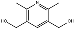 (2,6-二甲基吡啶-3,5-二基)二甲醇,70993-72-5,结构式