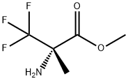 methyl (S)-2-amino-3,3,3-trifluoro-2-methylpropanoate,710275-27-7,结构式