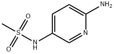 Methanesulfonamide, N-(6-amino-3-pyridinyl)- Struktur