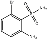 2-Amino-6-bromobenzenesulphonamide,71254-69-8,结构式