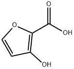 2-Furancarboxylic acid, 3-hydroxy- Struktur