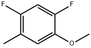 Benzene, 1,5-difluoro-2-methoxy-4-methyl- Structure