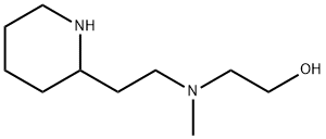 Ethanol, 2-[methyl[2-(2-piperidinyl)ethyl]amino]-,71309-90-5,结构式