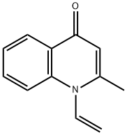 2-Methyl-1-vinylquinolin-4(1H)-one 化学構造式