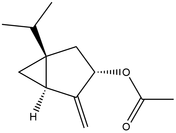 (E)-sabinyl acetate Struktur