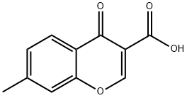 7-甲基-4-氧代-4H-色烯-3-羧酸,71345-99-8,结构式