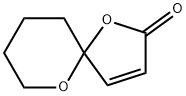 1,6-Dioxaspiro[4.5]dec-3-en-2-one 化学構造式