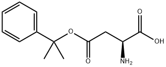 H-Asp(2-phenylisopropyl ester)-OH 结构式