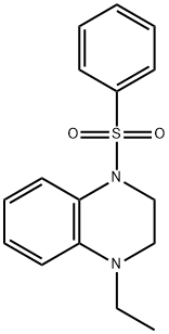 1-Ethyl-4-(phenylsulfonyl)-1,2,3,4-tetrahydroquinoxaline|