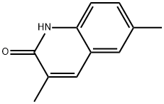 3,6-二甲基喹啉-2(1H)-酮, 71568-50-8, 结构式