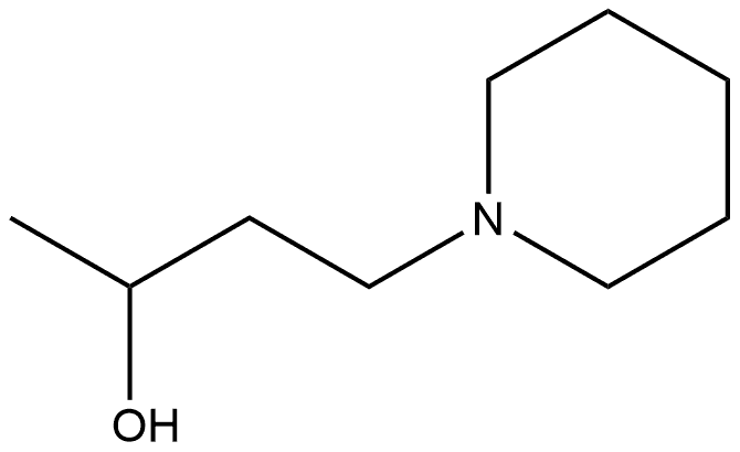 4-(piperidin-1-yl)butan-2-ol Structure