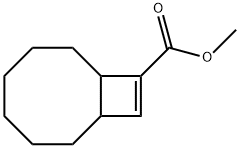 Bicyclo[6.2.0]dec-9-ene-9-carboxylic acid, methyl ester 化学構造式