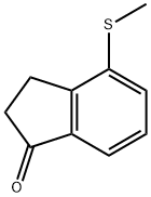 1H-Inden-1-one, 2,3-dihydro-4-(methylthio)- Structure