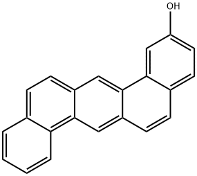 ジベンゾ[a,h]アントラセン-2-オール 化学構造式