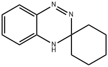 Spiro[1,2,4-benzotriazine-3(4H),1'-cyclohexane] Structure