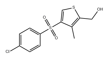 2-Thiophenemethanol, 4-[(4-chlorophenyl)sulfonyl]-3-methyl-