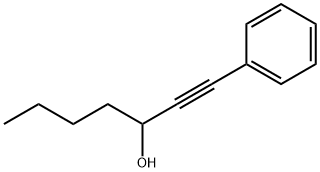 1-Heptyn-3-ol, 1-phenyl- 结构式