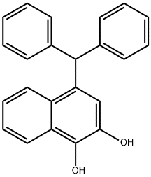 4-Benzhydrylnaphthalene-1,2-diol|