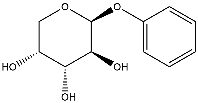 β-D-Arabinopyranoside, phenyl Structure