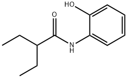 2-ethyl-N-(2-hydroxyphenyl)butanamide Structure