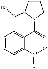 Methanone, [(2S)-2-(hydroxymethyl)-1-pyrrolidinyl](2-nitrophenyl)- Struktur