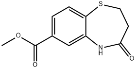 1,5-Benzothiazepine-7-carboxylic acid, 2,3,4,5-tetrahydro-4-oxo-, methyl ester