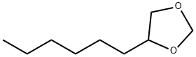1,3-Dioxolane, 4-hexyl- 化学構造式