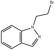 1H-Indazole, 1-(2-bromoethyl)-,72521-02-9,结构式