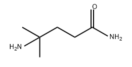4-氨基-4-甲基戊酰胺,725233-37-4,结构式