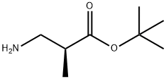 Propanoic acid, 3-amino-2-methyl-, 1,1-dimethylethyl ester, (2S)- Structure