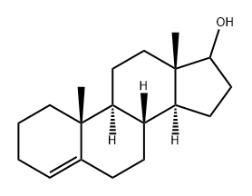 Androst-4-en-17β-ol Structure