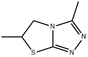 Thiazolo[2,?3-?c]?-?1,?2,?4-?triazole, 5,?6-?dihydro-?3,?6-?dimethyl- Structure