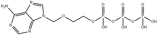 Triphosphoric acid, P-[2-[(6-amino-9H-purin-9-yl)methoxy]ethyl] ester 结构式