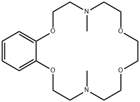 2H,11H-1,7,10,16,4,13-Benzotetraoxadiazacyclooctadecine, 3,4,5,6,8,9,12,13,14,15-decahydro-4,13-dimethyl- Structure