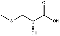 Propanoic acid, 2-hydroxy-3-(methylthio)-, (2S)- Structure