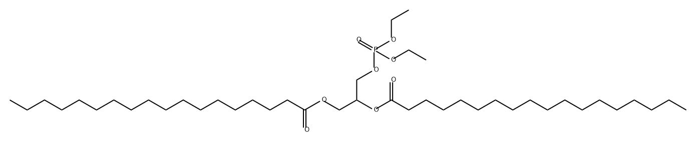 Octadecanoic acid, 1-[[(diethoxyphosphinyl)oxy]methyl]-1,2-ethanediyl ester (9CI)