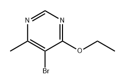 Pyrimidine, 5-bromo-4-ethoxy-6-methyl- Structure